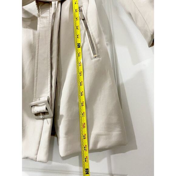 Kenneth Cole New York Beige Belted Trench Coat Women’s XS Classic Chic - Picture 12 of 12